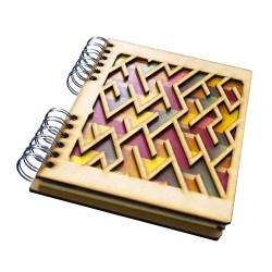 copy of Carnet bois rechargeable KOMONI® – Modèle Monde