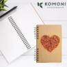 copy of Carnet bois rechargeable KOMONI® – Modèle Colibri encre