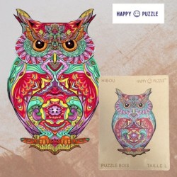 Happy Puzzle® Bois - Hibou