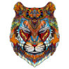 Happy Puzzle® Bois - Tigre