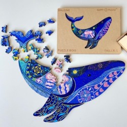 Happy Puzzle® Bois - Baleine