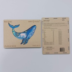 Happy Puzzle® Bois - Baleine