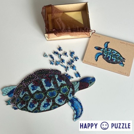 Happy Puzzle® Bois - Tortue