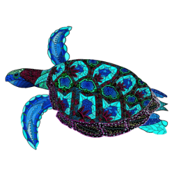 Happy Puzzle® Bois - Tortue