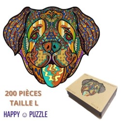 Happy Puzzle® Bois - Chien