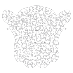 Happy Puzzle® Bois - Chameau