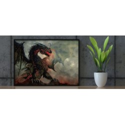 Kit DIAMOND DOTZ® L'antre du dragon