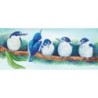 Kit DIAMOND DOTZ® Brochette de martins pêcheurs