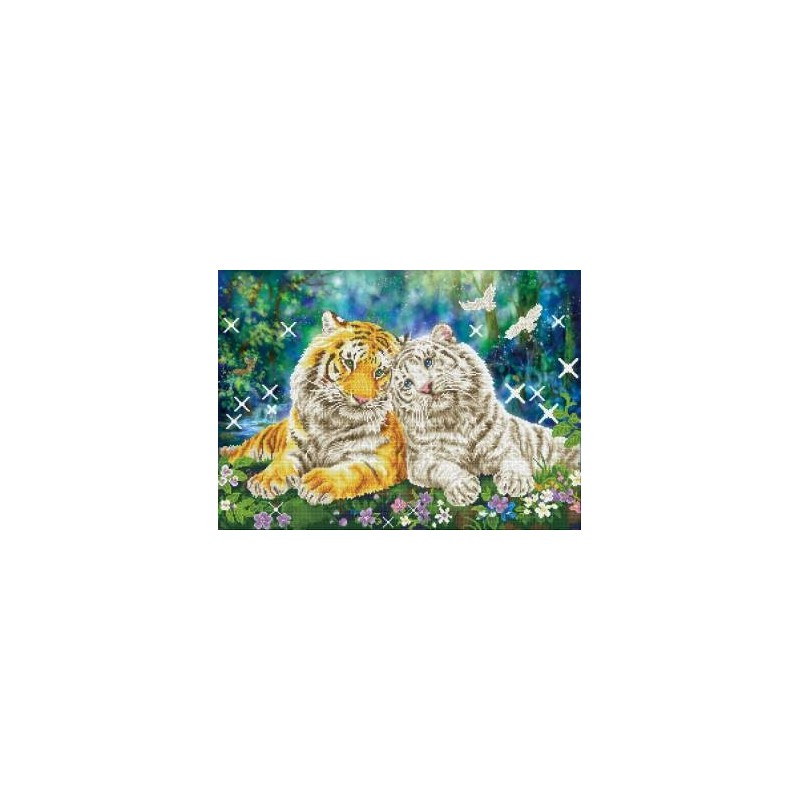 Kit DIAMOND DOTZ® Baisers de tigres