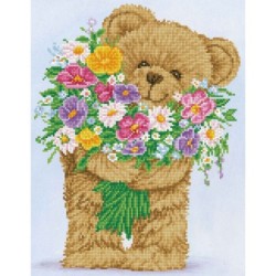 Kit DIAMOND DOTZ® Ours au...