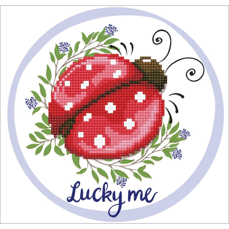 Kit DIAMOND DOTZ® Coccinelle Porte-Bonheur
