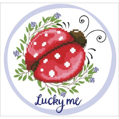 Kit DIAMOND DOTZ® Coccinelle Porte-Bonheur