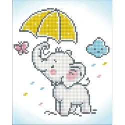 Kit DIAMOND DOTZ® Éléphant...