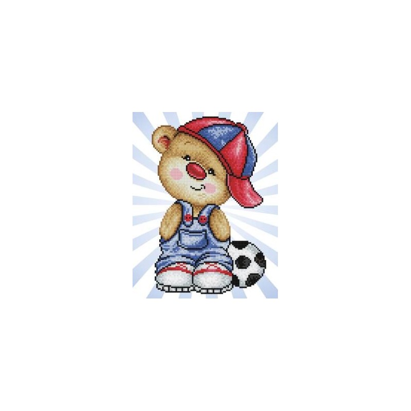 Kit DIAMOND DOTZ® Ourson au ballon