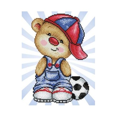 Kit DIAMOND DOTZ® Ourson au ballon