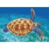 DIAMOND DOTZ® Carré Tortue Tropicale