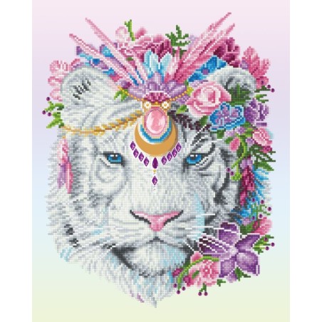 Kit DIAMOND DOTZ® Collection exclusive Tigre Bohème