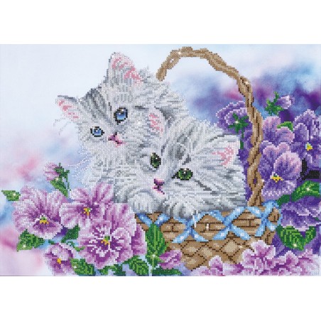 Kit DIAMOND DOTZ® Chatons au panier