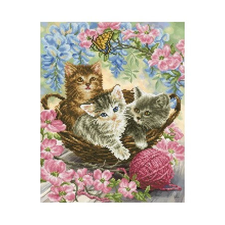 Kit DIAMOND DOTZ® Chatons à la pelote de laine