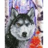 Kit DIAMOND DOTZ® Loup de la Forêt
