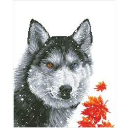 Kit DIAMOND DOTZ® Loup de la Forêt