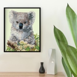 Kit DIAMOND DOTZ® Collection exclusive Portrait de koala