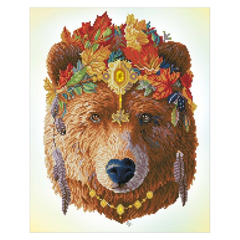 Kit DIAMOND DOTZ® Collection exclusive Esprit d'ours