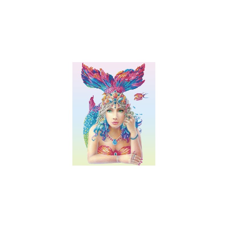 Kit DIAMOND DOTZ® Collection exclusive Pose de sirène