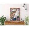 Kit DIAMOND DOTZ® Collection exclusive "Les Darlings" - La jeune fille et sa Licorne