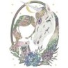 Kit DIAMOND DOTZ® Collection exclusive "Les Darlings" - La jeune fille et sa Licorne