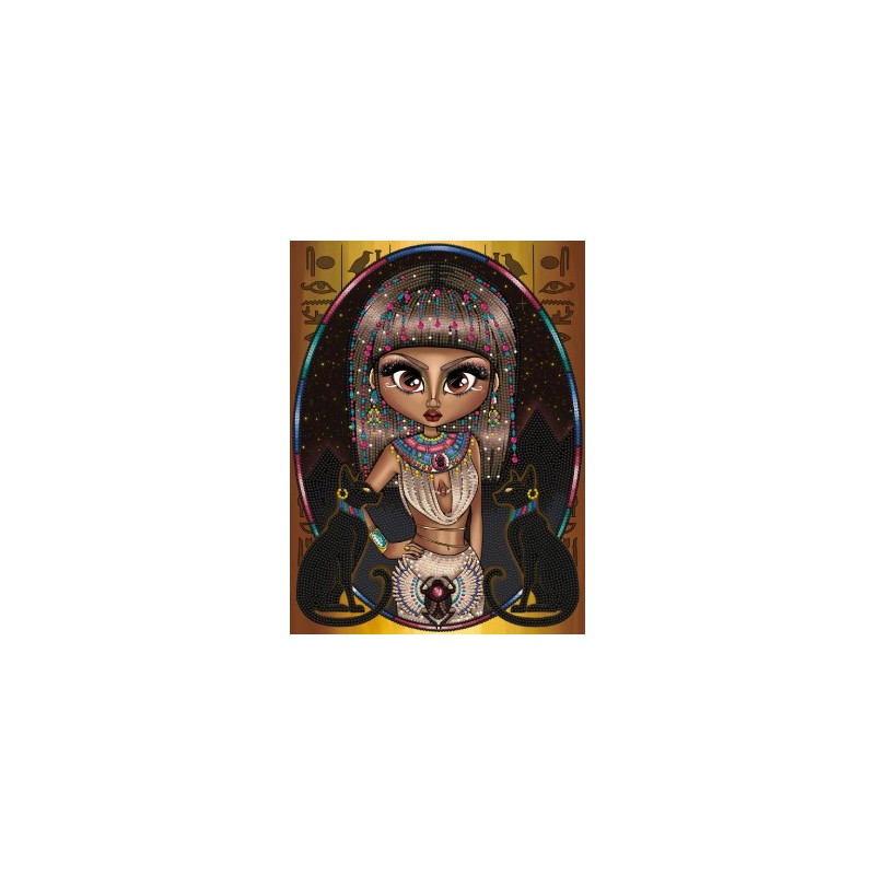 Kit DIAMOND DOTZ® Collection exclusive "Les Darlings" - Princesse Egyptienne