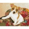 Kit DIAMOND DOTZ® Jack sur son patchwork