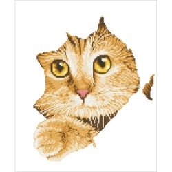 Kit DIAMOND DOTZ® Chat caché