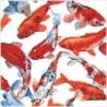 Kit DIAMOND DOTZ® Mosaïque de carpes Koï