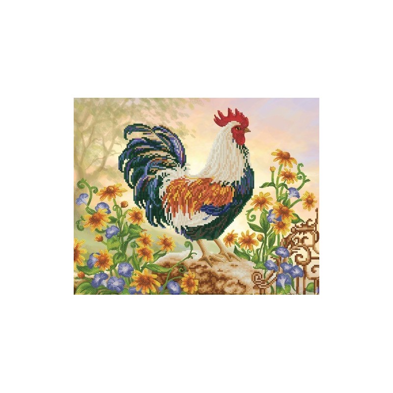 Kit DIAMOND DOTZ® Le coq champêtre