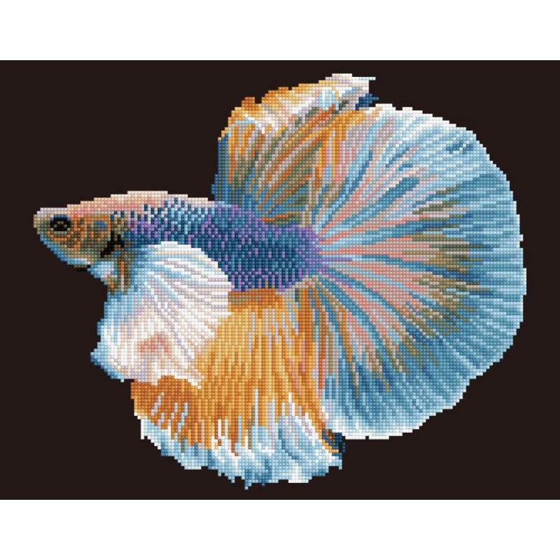 Kit DIAMOND DOTZ® Poisson combattant