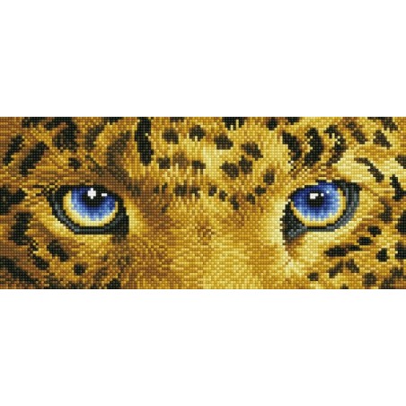 Kit DIAMOND DOTZ® Regard de jaguar