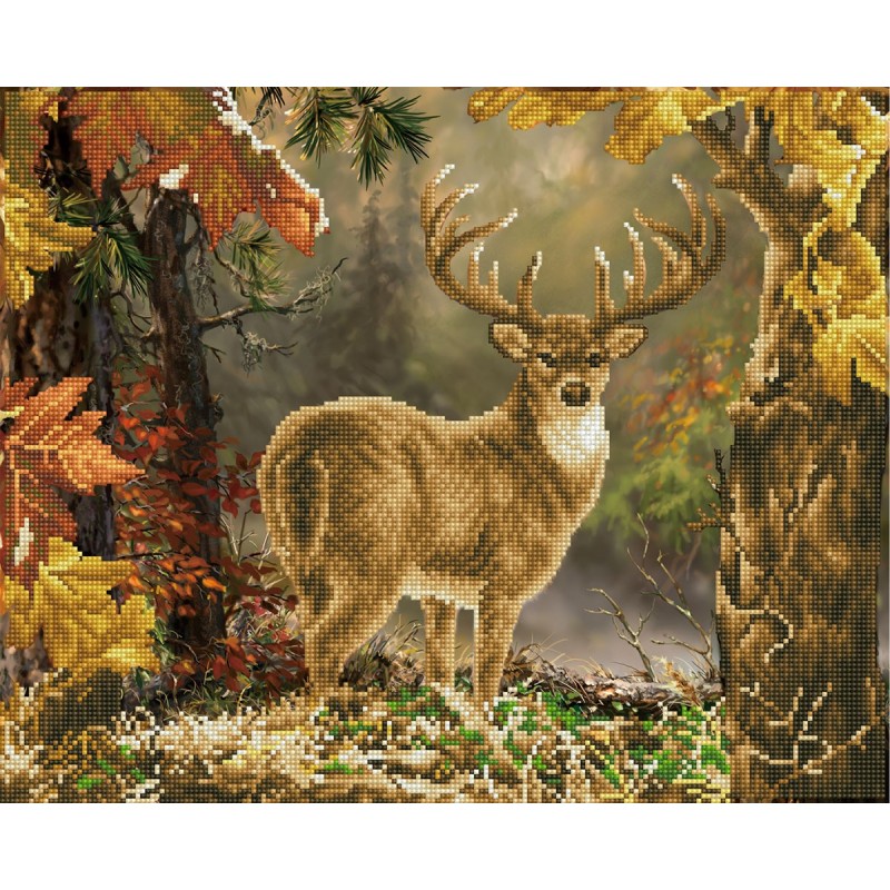 Kit DIAMOND DOTZ® Le Cerf, Prince de la forêt
