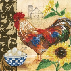 Kit DIAMOND DOTZ® Coq Gaulois