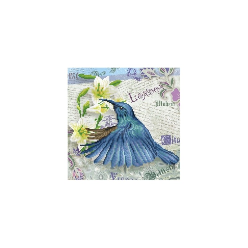 Kit DIAMOND DOTZ® Les voyages du colibri