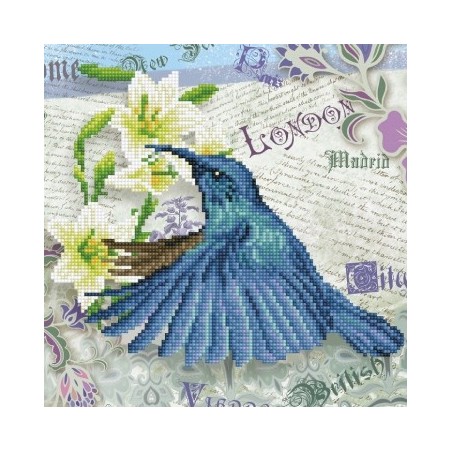 Kit DIAMOND DOTZ® Les voyages du colibri