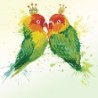 Kit DIAMOND DOTZ® Perruches amoureuses