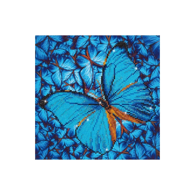 Kit DIAMOND DOTZ® Papillon Bleu