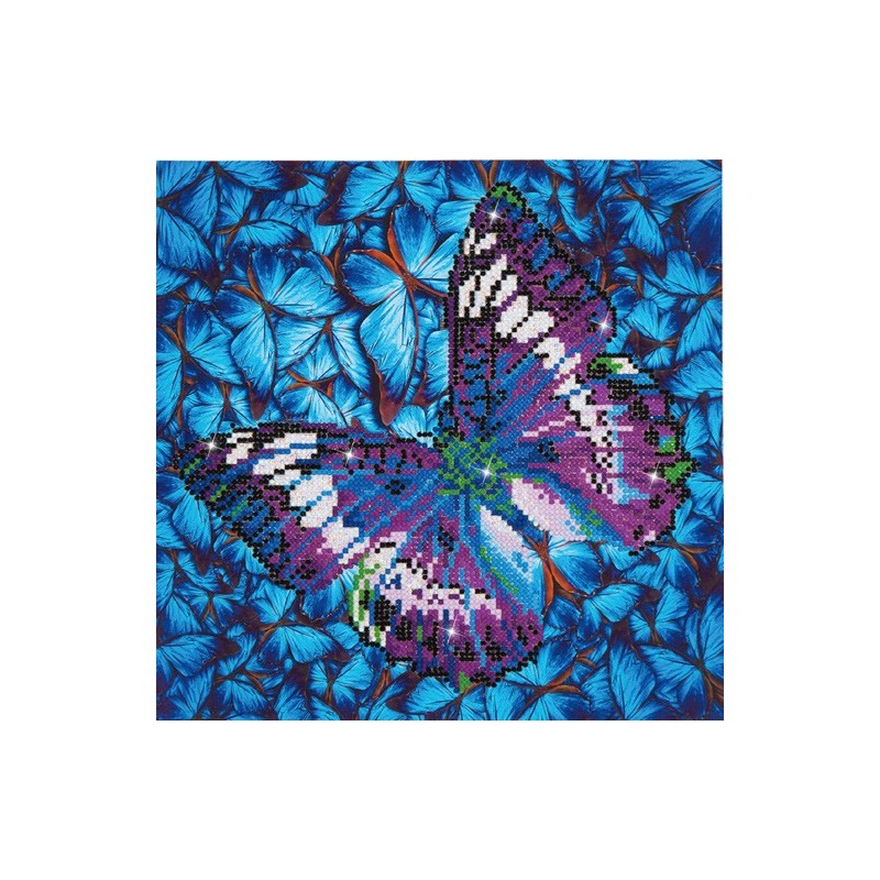 Kit DIAMOND DOTZ® Papillon Mauve