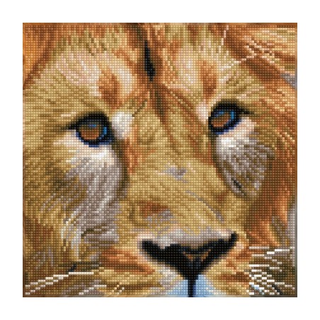 Kit DIAMOND DOTZ® Portrait de Lion