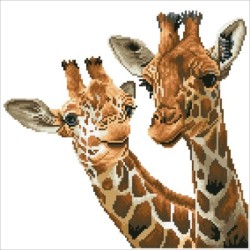 Kit DIAMOND DOTZ® Tendres Girafes