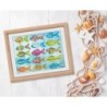 Kit DIAMOND DOTZ® Banc de poissons