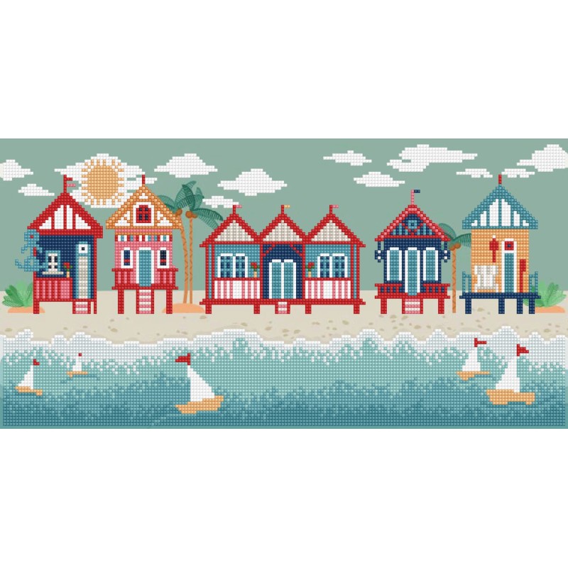 Kit DIAMOND DOTZ® Bord de Mer