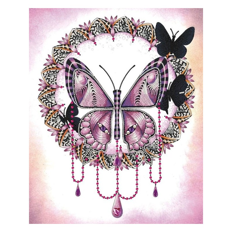Kit DIAMOND DOTZ® Attrape Rêves papillon