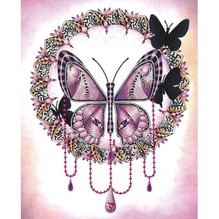 Kit DIAMOND DOTZ® Attrape Rêves papillon